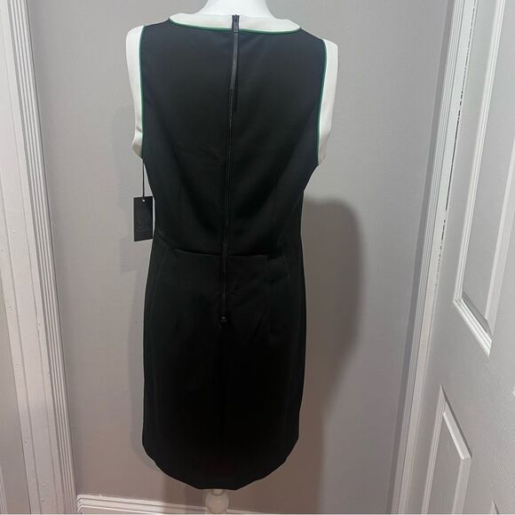 NWT Vince Camuto sleeveless midi dress women's size 12 in black - Picture 4 of 10
